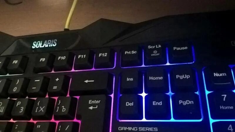 Как поменять цвет клавы