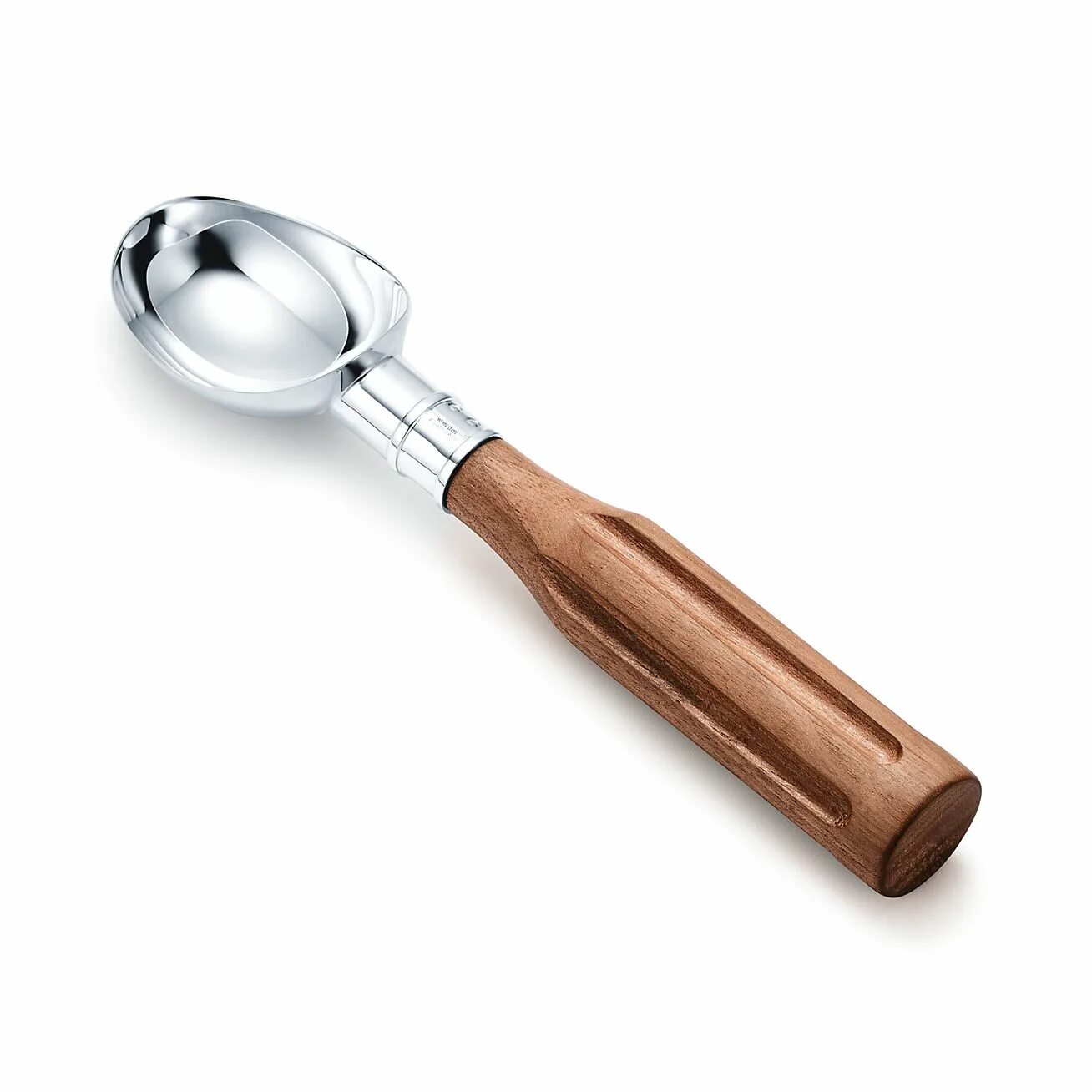 Ложка для мороженого #8 118мл с серой ручкой Vollrath 47140. Cream Scoop. Scoop.