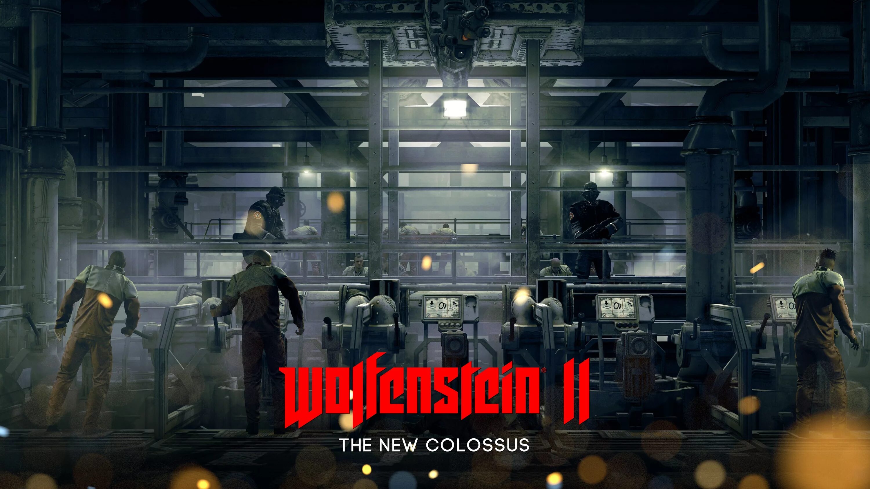 Новый second. Вольфенштейн II новый колосс. Wolfenstein Нью Колоссус. Wolfenstein 2 the New Colossus. Вольфенштайн 2 Нью Колоссус.