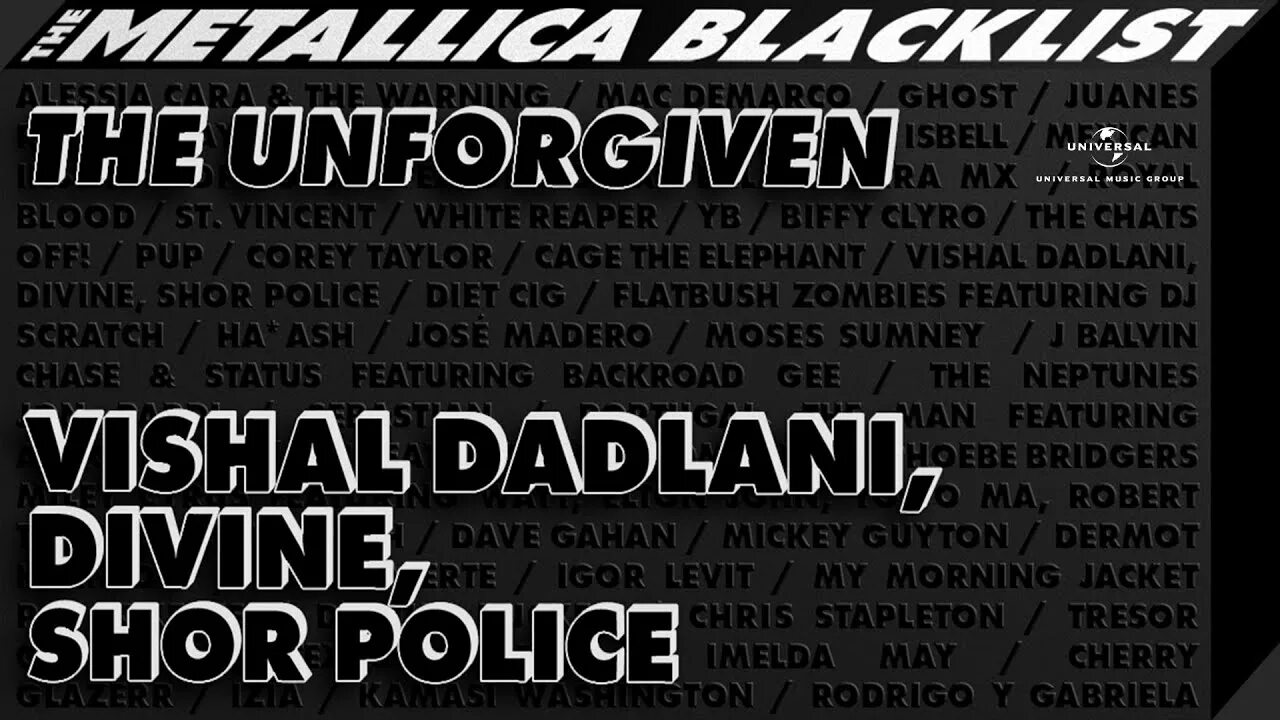 The unforgiven текст. Металлика анфогивен 4. The Metallica Blacklist. Metallica Unforgiven. Enter Sandman Alessia cara the Warning.