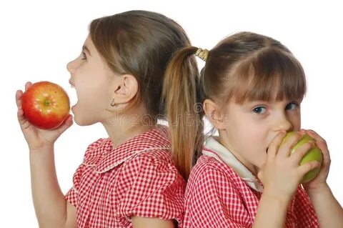 Girls like apples