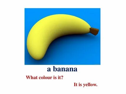 Bananas are down