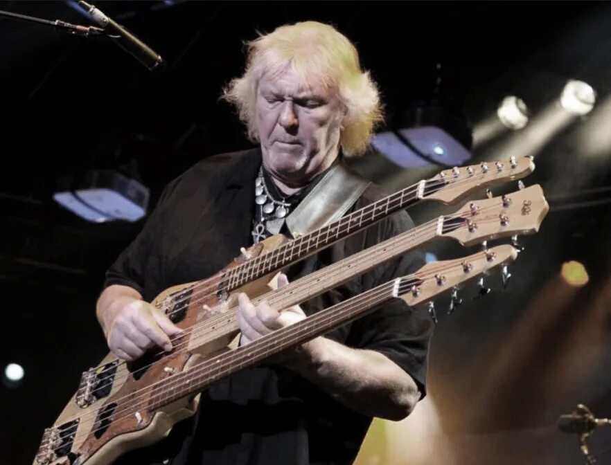 Популярный басс. Chris Squire Yes. Chris Squire 70s.