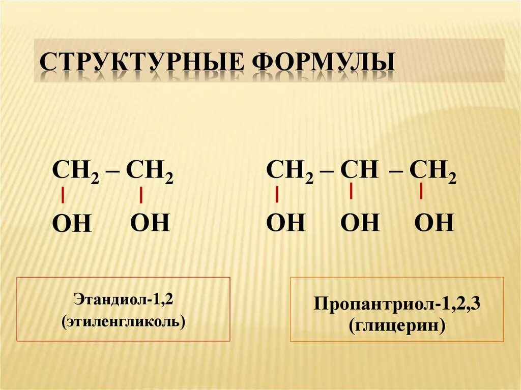 Формула реактива для распознавания многоатомных спиртов. Общая формула многоатомных спиртов. Гомологический ряд многоатомных спиртов.