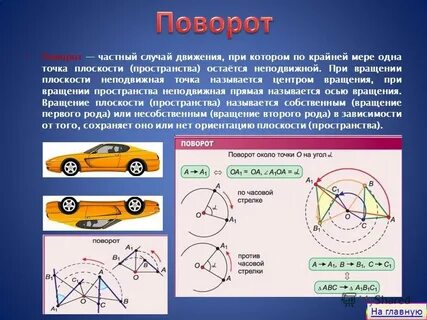 Частные случаи движения
