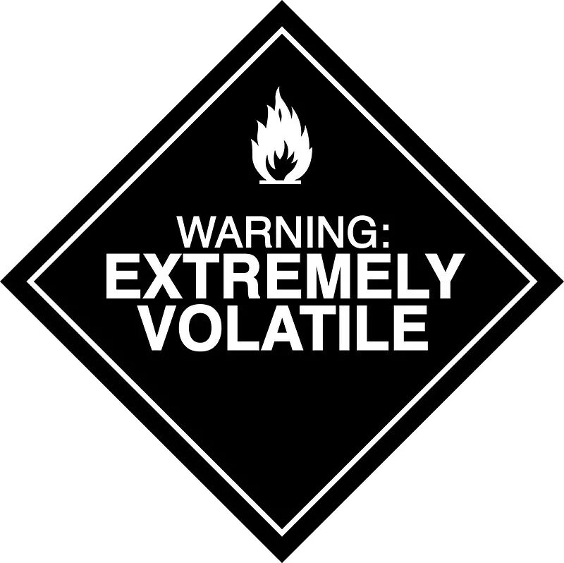 Extremely volatile. Warning extremely volatile. Externely volitale. Warning фото. Volatile перевод