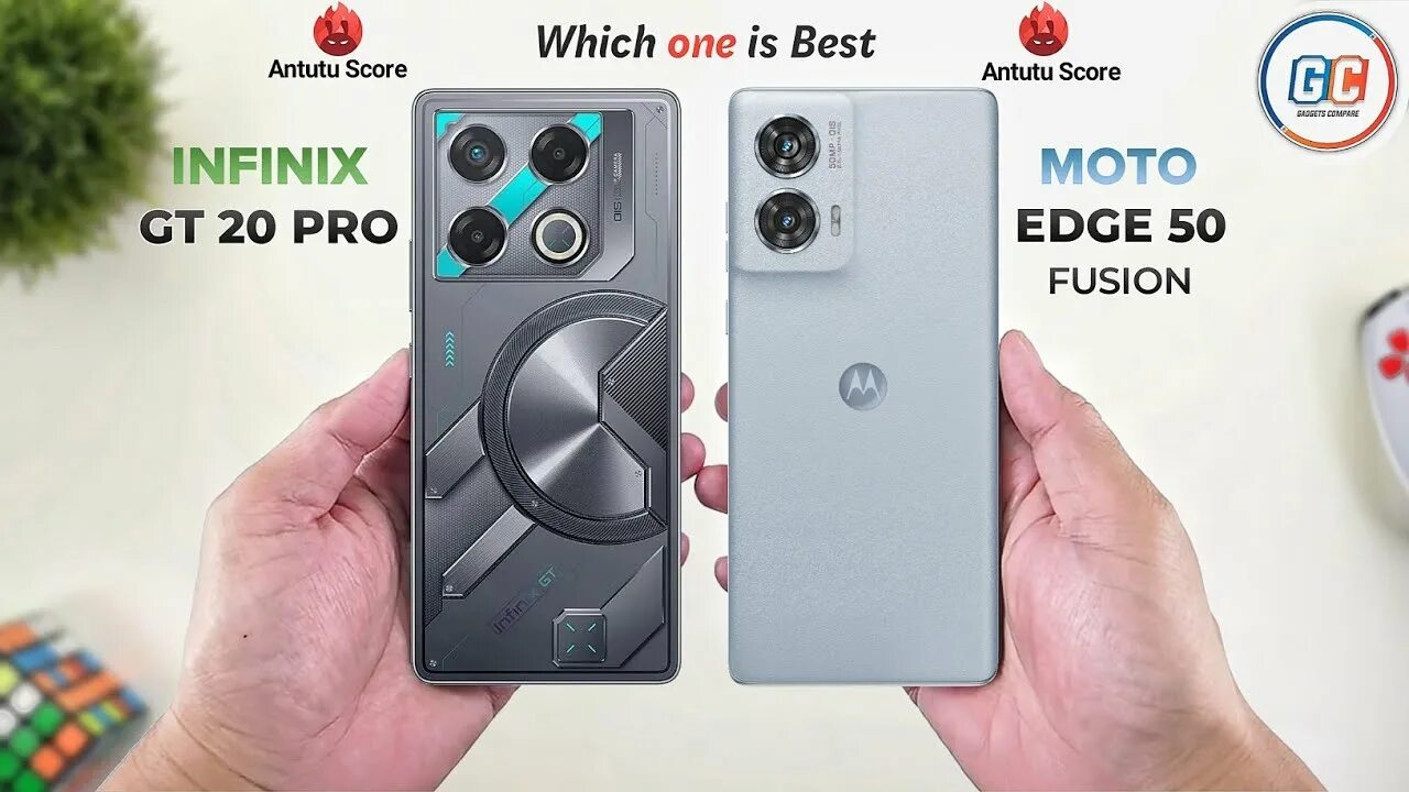 Infinix GT 20 Pro Vs Motorola Edge 50 Fusion Full Comparison ⚡ Which one is Best