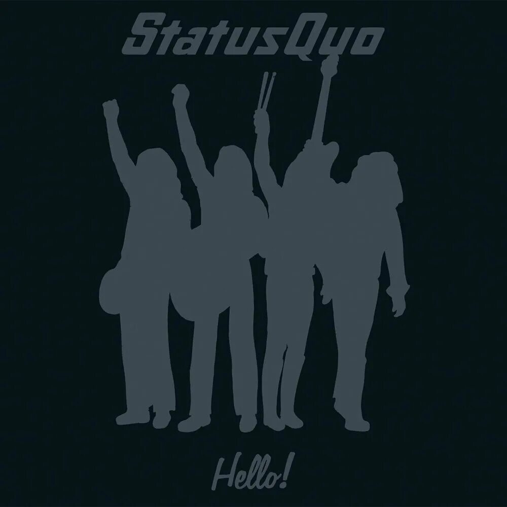 Обложки status Quo hello! (1973). Status Quo обложки альбомов. Status Quo логотип. Status Quo hello LP. Полный альбом группы