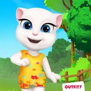 Pin by BrunnaBruh on Talking Angela :D Happy birthday tom, My talking.