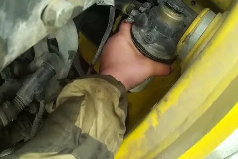 Экскаватор замена масла
