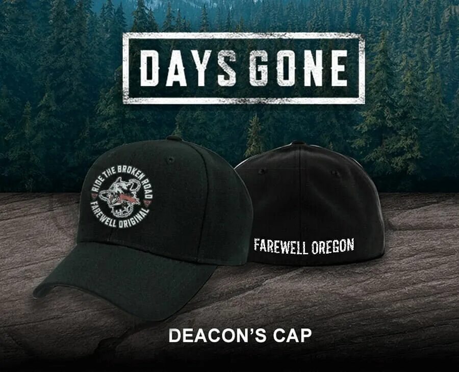 Го новый день. Бейсболка Farewell Oregon Days gone. Кепка Farewell Oregon. Farewell Oregon бейсболка. Кепка Days gone.