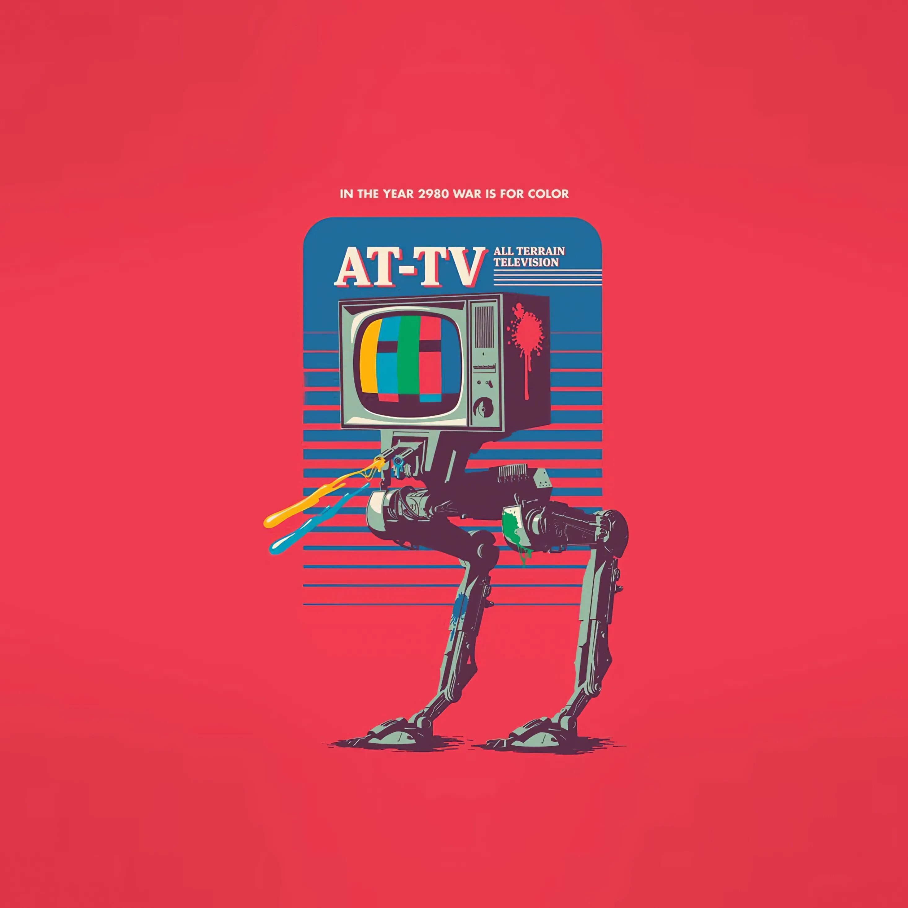 Robots tv. Робот телевизор. Робот телевизор арт. Робот из телевизора арт. Поп арт.