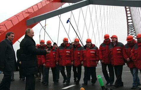 Открытие моста в новосибирске