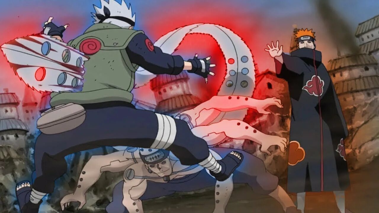 Пейн наруто шинра тенсей. Пейна в конохе. Пейн против какаши. Пейн тендо. Баншо теннин.