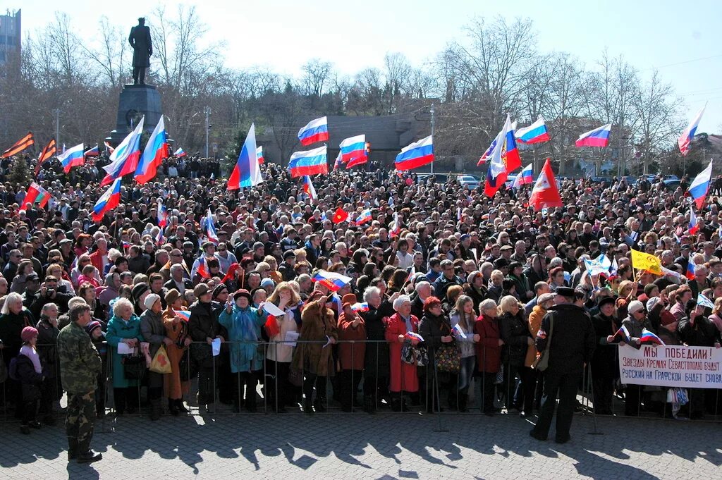 Крымская вечна. Референдум в Севастополе 2014.