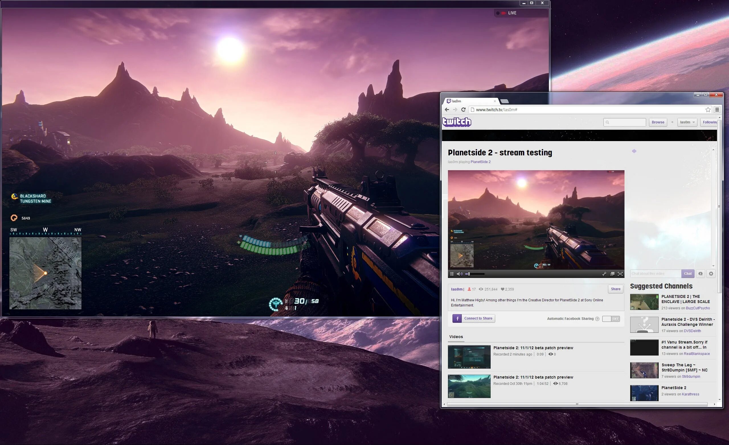 Streaming click