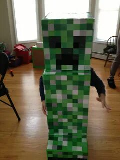 Sean's costume? minecraft costume kids - Halloween 2016, Holidays Hall...