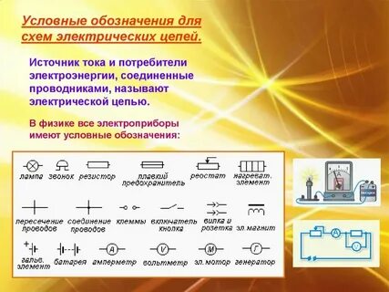Источники энергии электрического тока золотые правила