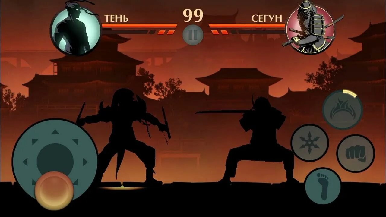 Сегун shadow. Сегун shadow