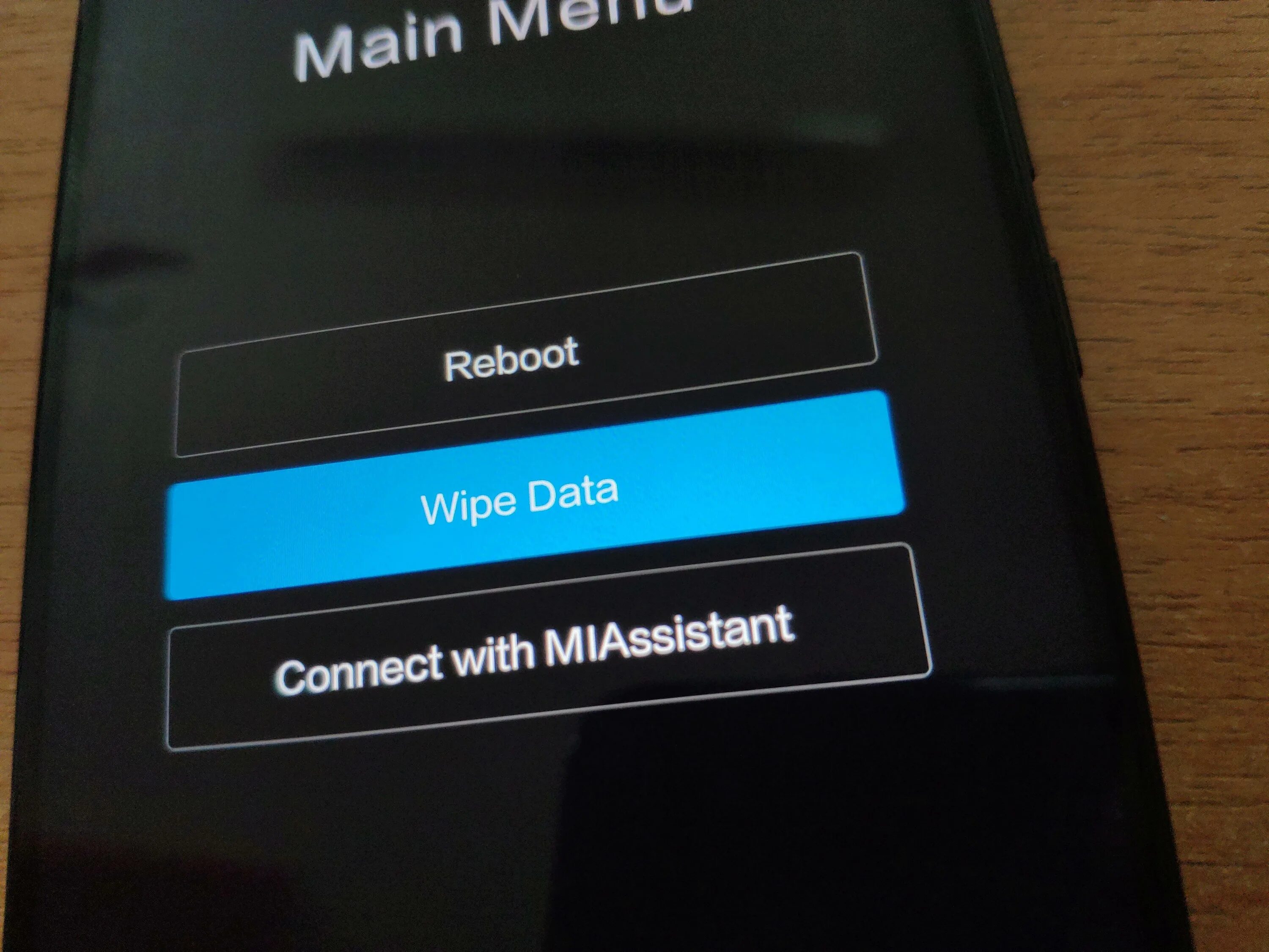 Меню Reboot wipe data. Wipe data меню. Main menu wipe data. Wipe data Xiaomi что это. Main menu reboot 5.0