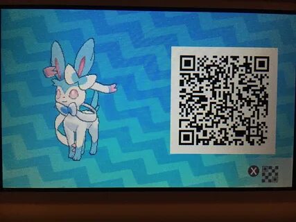 Smile Achieved - Shiny eevee and sylveon QR codes for your pokedex! 