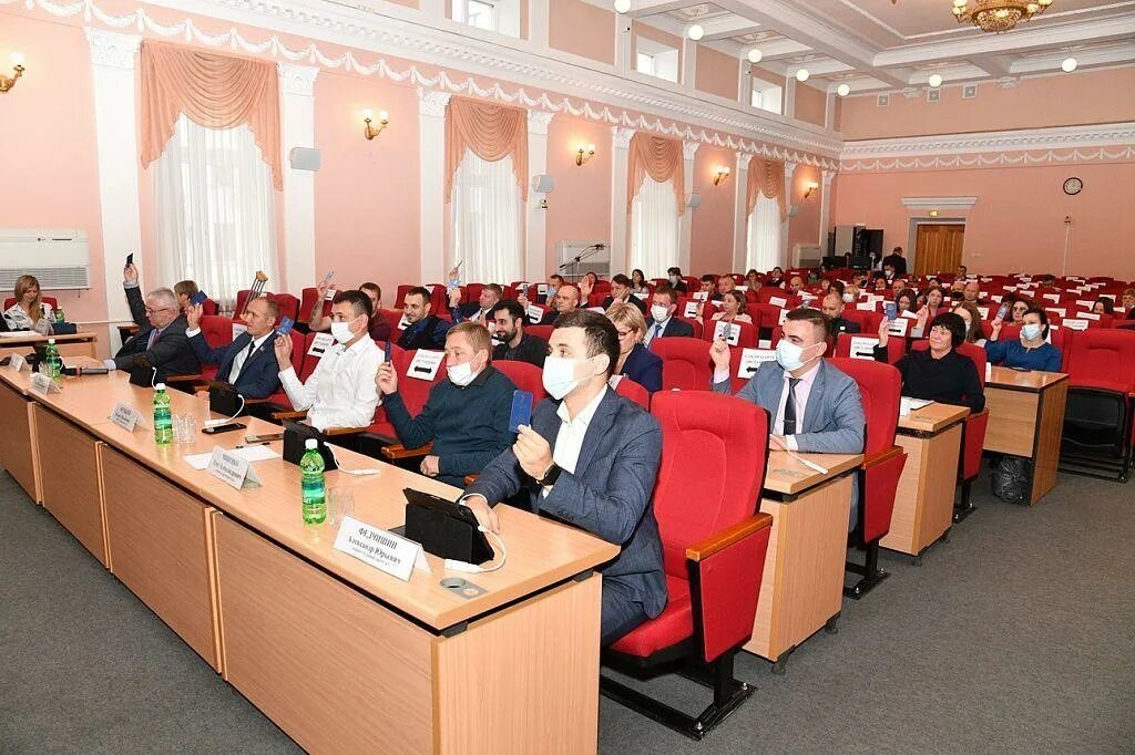 Депутаты хабаровской городской думы