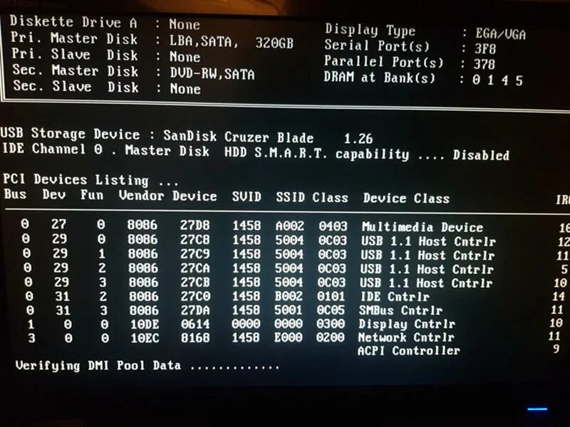 Verifying DMI Pool data. Verifying DMI Pool data память. Verifying DMI Pool data и дальше не грузит. Verifying DMI Pool data виндовс 7. Dmi pool data