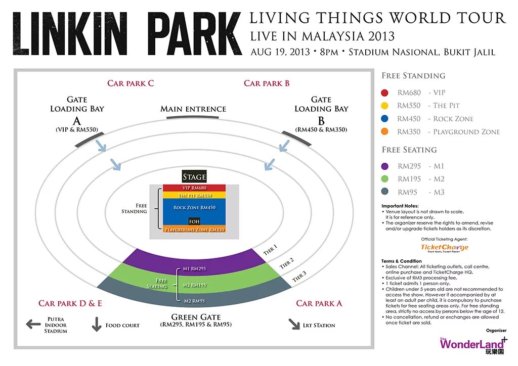 Allow once. Linkin Park стадион. Park Live ticket. Stadium Bukit Jalil, Gate d Kuala Lumpur схема. Bukit Jalil National Stadium, Kuala Lumpur Coldplay Stage.