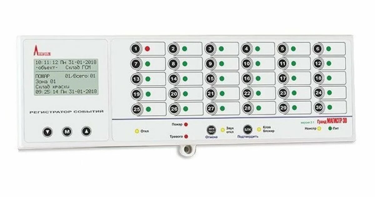 Прибор Гранд Магистр 30 версия 3.1. Прибор ППКОП Гранд Магистр-24. Прибор приемно-контрольный пожарный «Гранд-Магистр-24». Гранд Магистр клавиатура пу1.