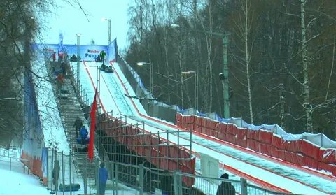 В москве открылась горка