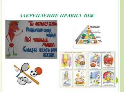 Правила здорового образа жизни в начальной школе