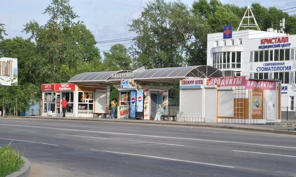 Ост хабаровск. Ул Выборгская Хабаровск. Г. Хабаровск, ул. Выборгская 4.. Остановка кирпичный завод Хабаровск. Остановка Выборгская Хабаровск.