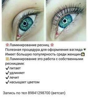Описание ресничкам