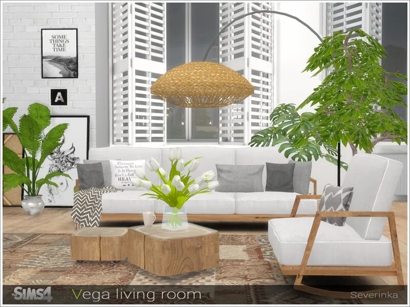 [severinka] ts4 oasis diningroom - retro poster. Living vega. Living vega. Living vega. Living vega.