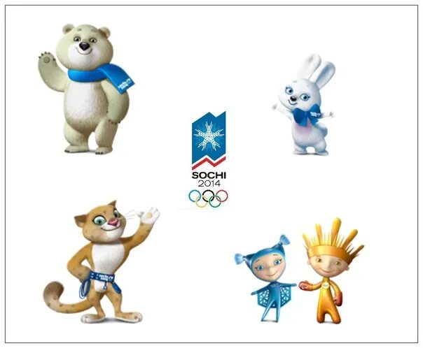 Талисманы Олимпийских игр в Сочи. Символы Олимпийских игр в Сочи. Животные талисманы Олимпийских игр в Сочи. Талисман Олимпийских игр в Сочи талисманы.
