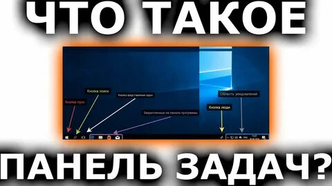 Рабочий стол компьютера панель задач