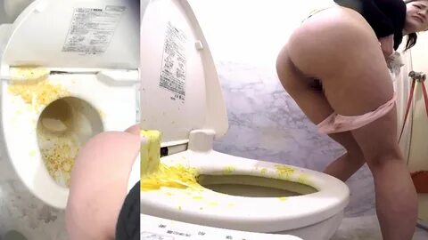 Jav girl diarrhea scat pooping in the public toilet xxx compilation.