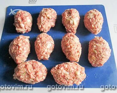 Говяжьи котлеты с капустой
