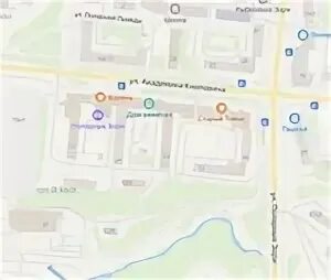 Полярная 12 на карте