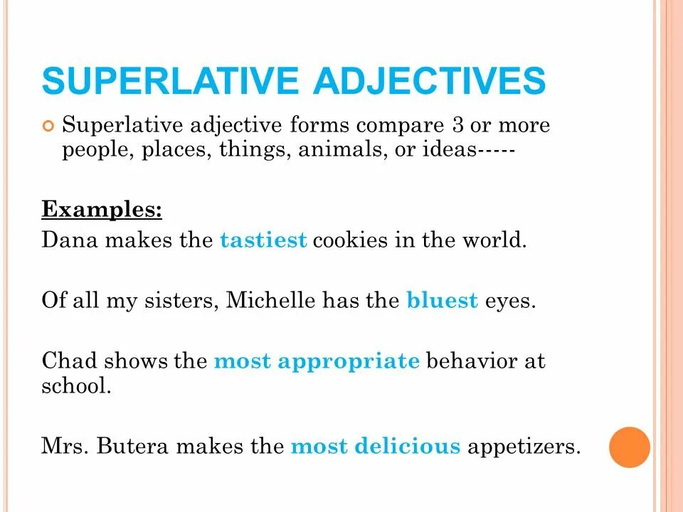 Superlative adjectives примеры. Superlative предложения. Superlative примеры предложений. Предложения с Comparative adjectives. Adjective примеры