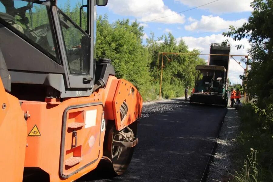 Погода в зауральском поселке челябинской. Асфальтирование в Еманжелинске на Шахтера.