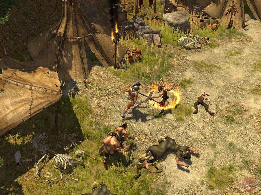 Titan Quest 2000. РПГ 2000-2005. Titan Quest Скриншоты. РПГ С открытым миром.