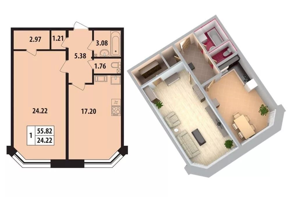 двухкомнатная студия планировка 45 кв. м. планировки квартир комнаты по метров. м. евродвушка планировка пик.