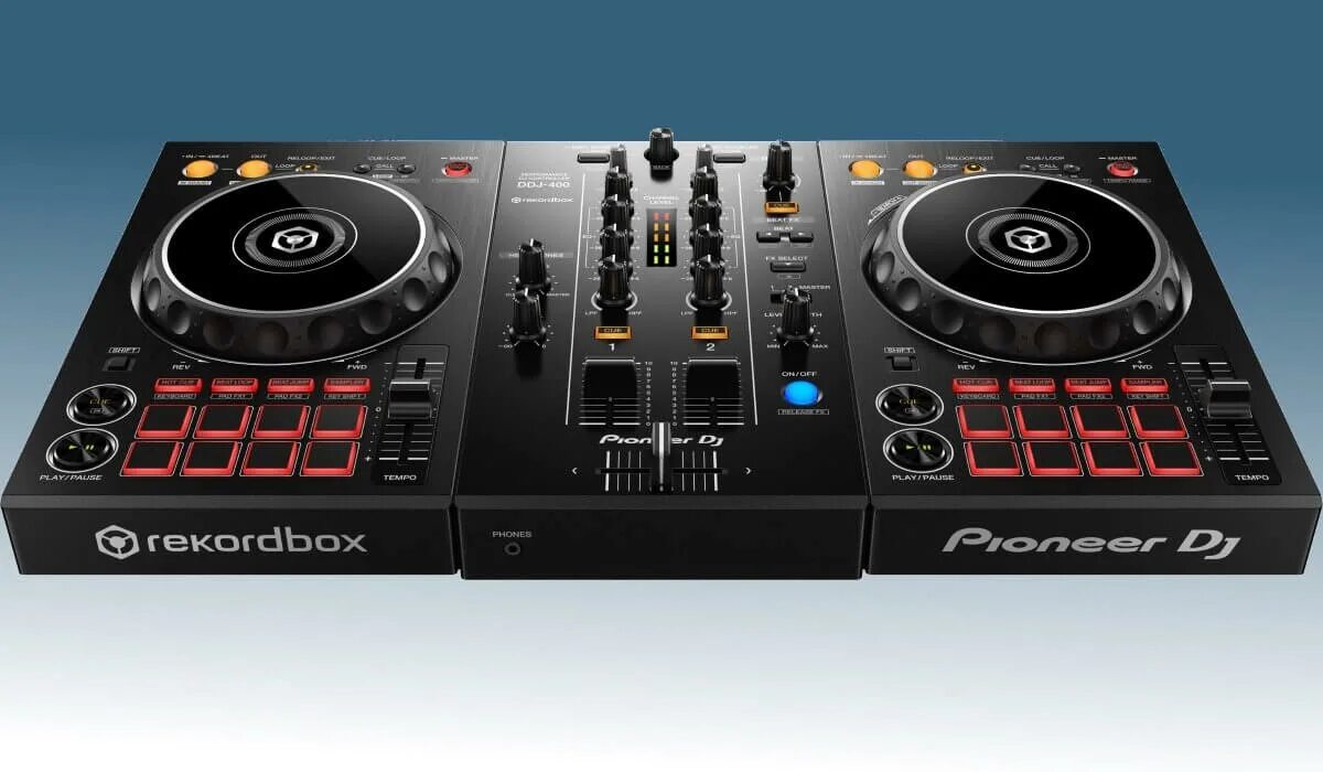 Контроллер ddj 400 купить. DJ Pioneer DDJ-400. Pioneer DDJ 400 пульт. Пульт DJ Pioneer 400. Pioneer DDJ 400 White.