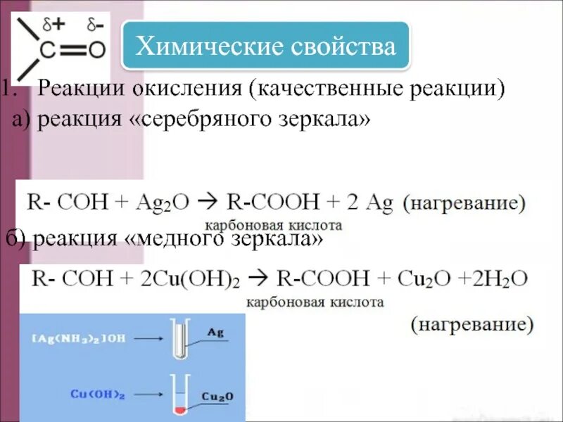 Окисление метанола медью