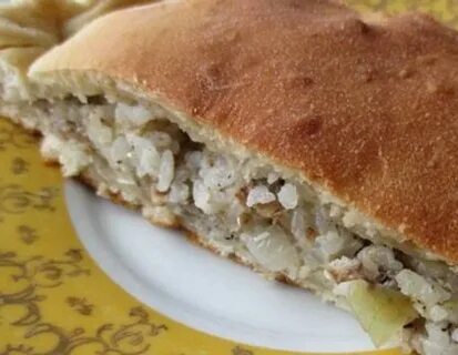 Рыбный пирог с рисом рецепт пошагово