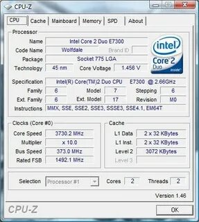 Частота шины cpu