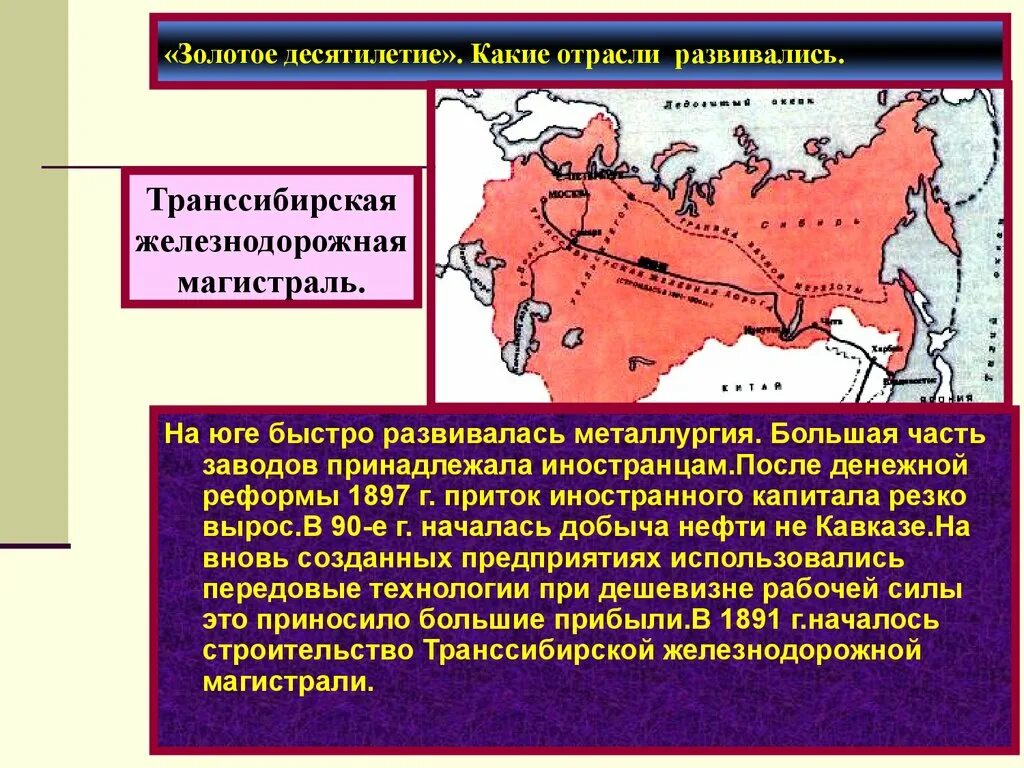 Экономическое развитие в годы правления. Промышленность при Александре 3. Отрасли промышленности при Александре 2.