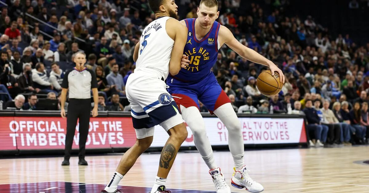Nuggets vs timberwolves