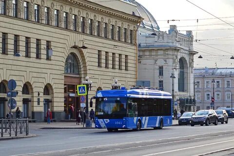 Троллейбус 3 санкт петербург